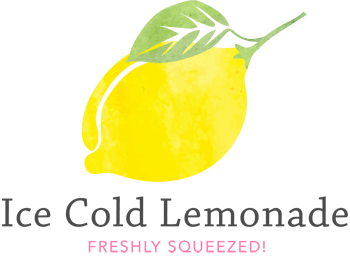 Ice Cold Lemonade Logo